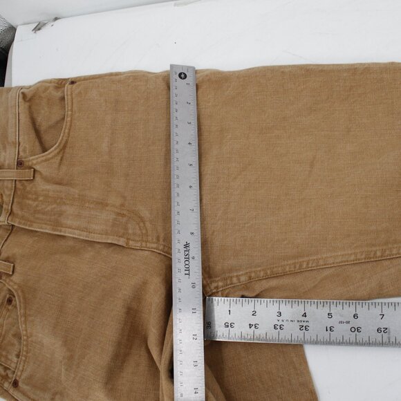 B Sides Jeans Womens 27 Straight Leg High Rise 5 Pockets Denim Made in USA - Picture 6 of 11